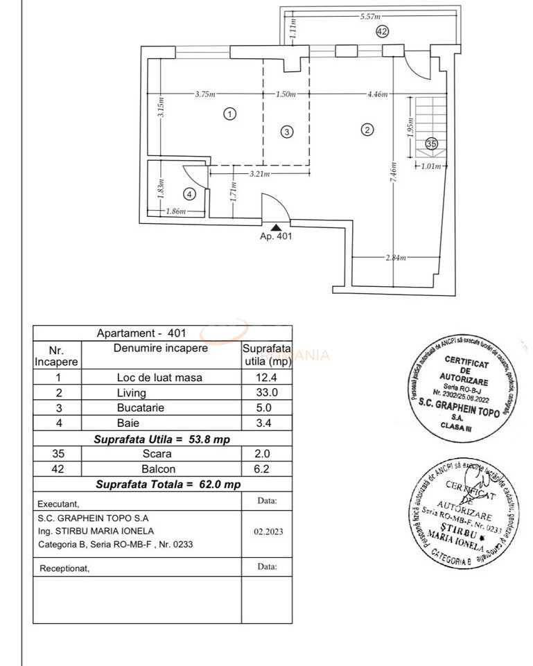 Apartament, 3 camere Bucuresti/Pipera