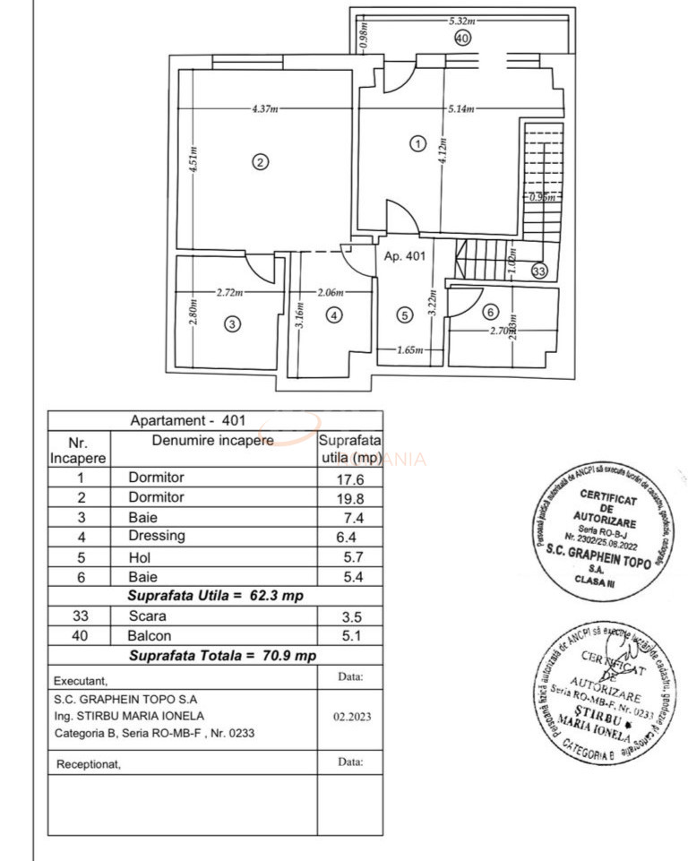 Apartament, 3 camere Bucuresti/Pipera