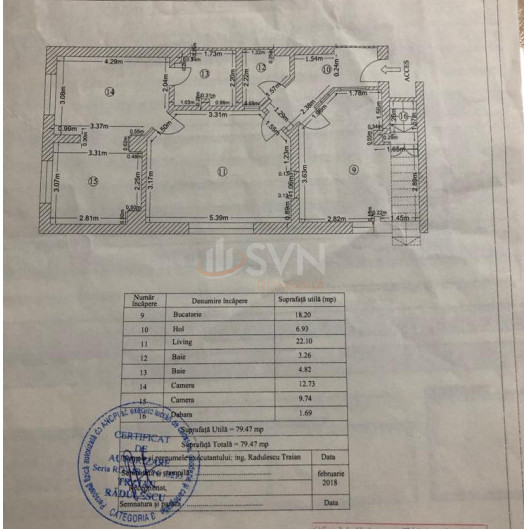 Apartament, 3 camere Bucuresti/Militari