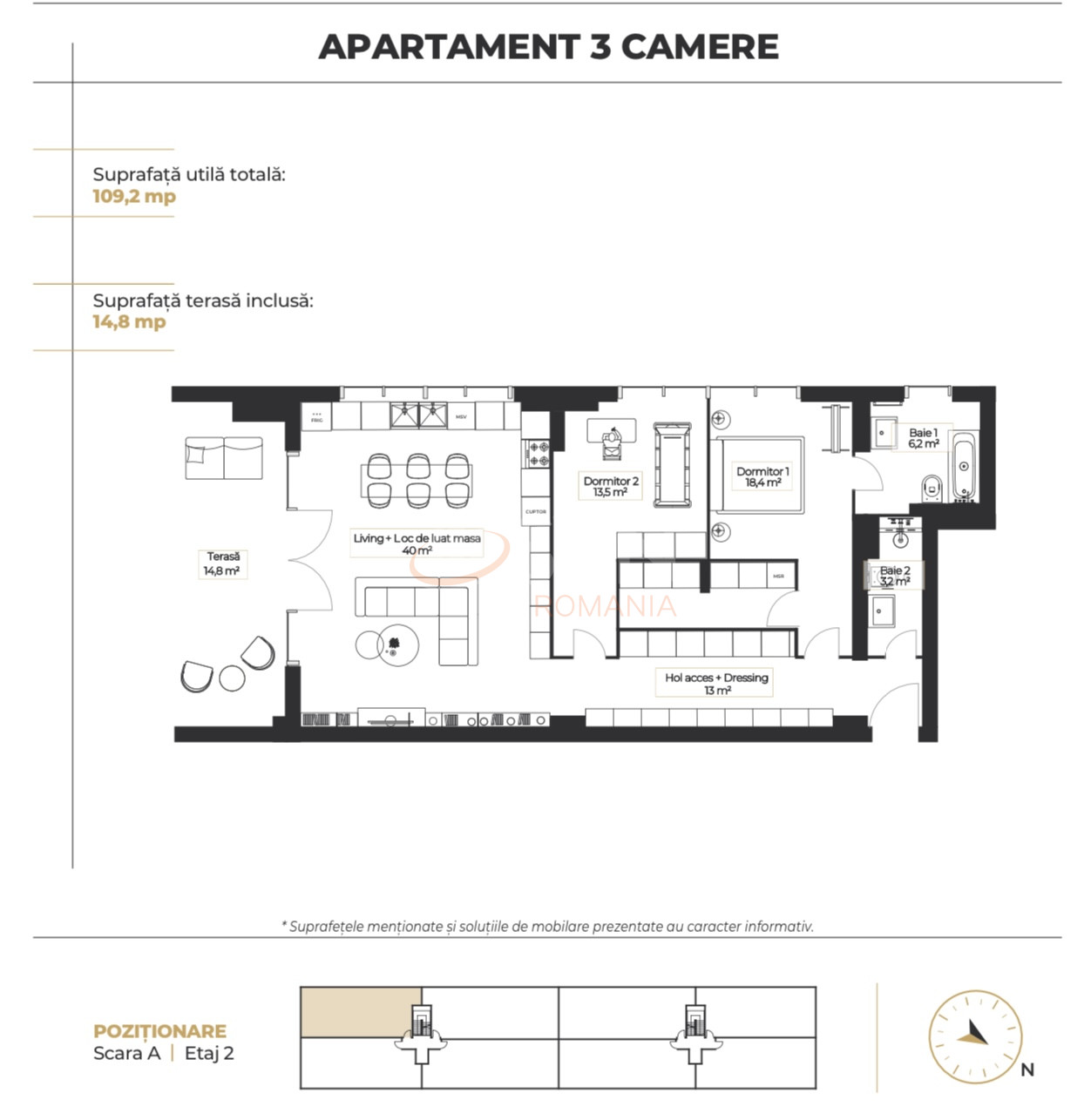 Apartament, 3 camere Bucuresti/Floreasca