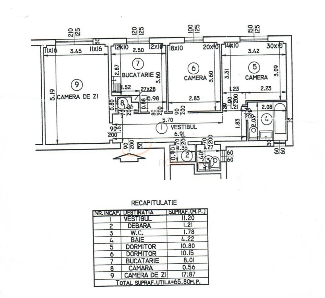 Apartament, 3 camere Bucuresti/Lacul Tei