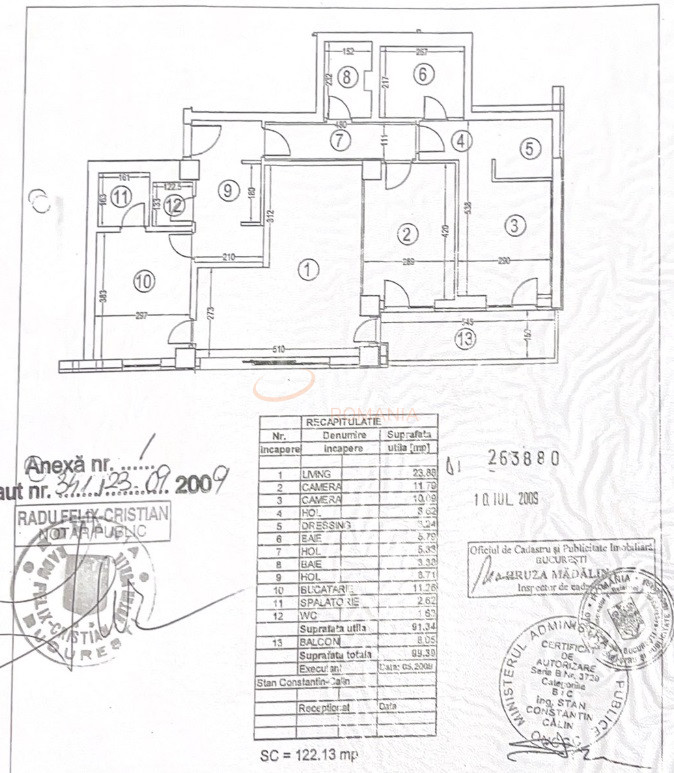 Apartament, 3 camere Bucuresti/Baneasa