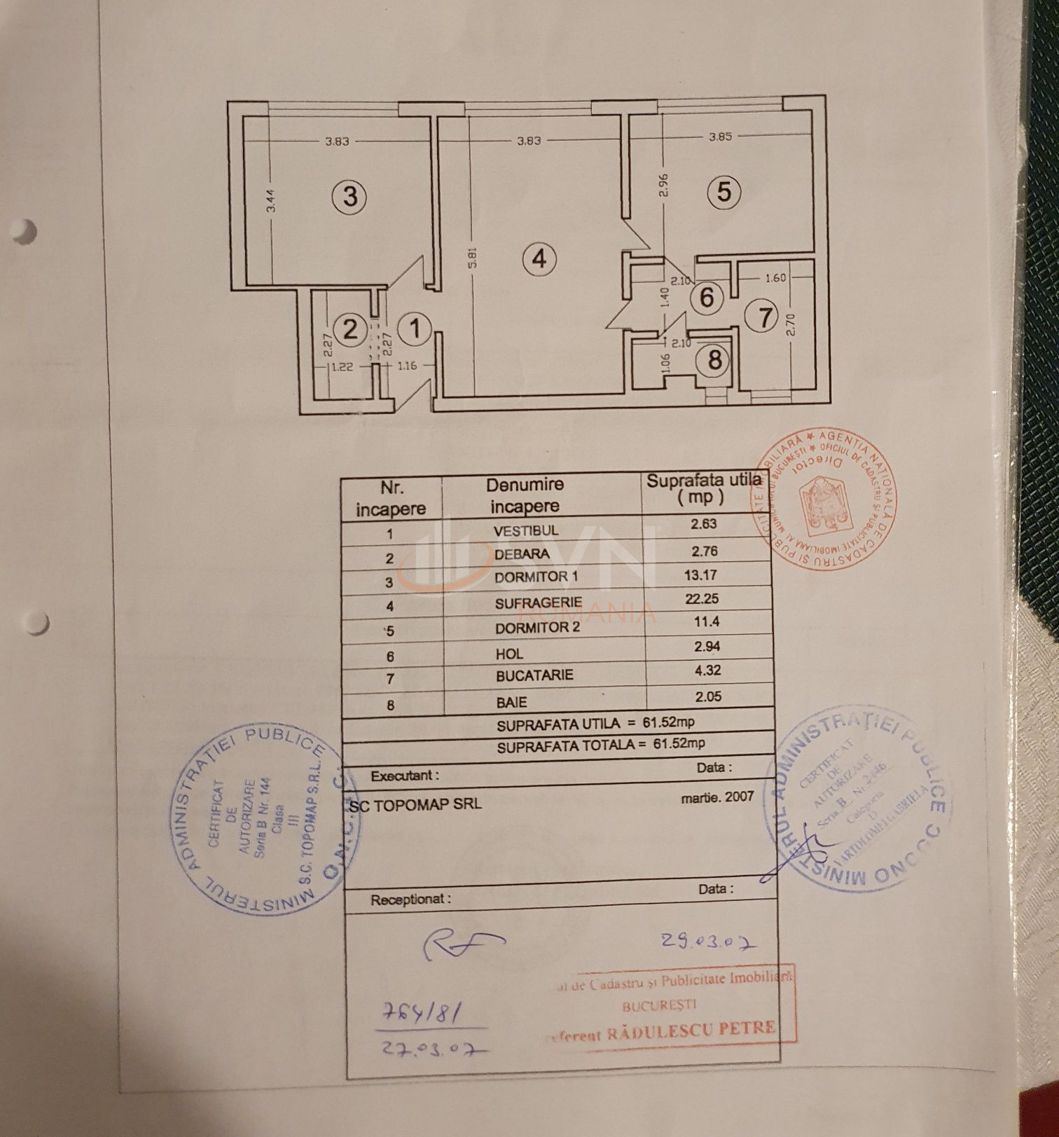 Apartament, 3 camere Bucuresti/Sala Palatului