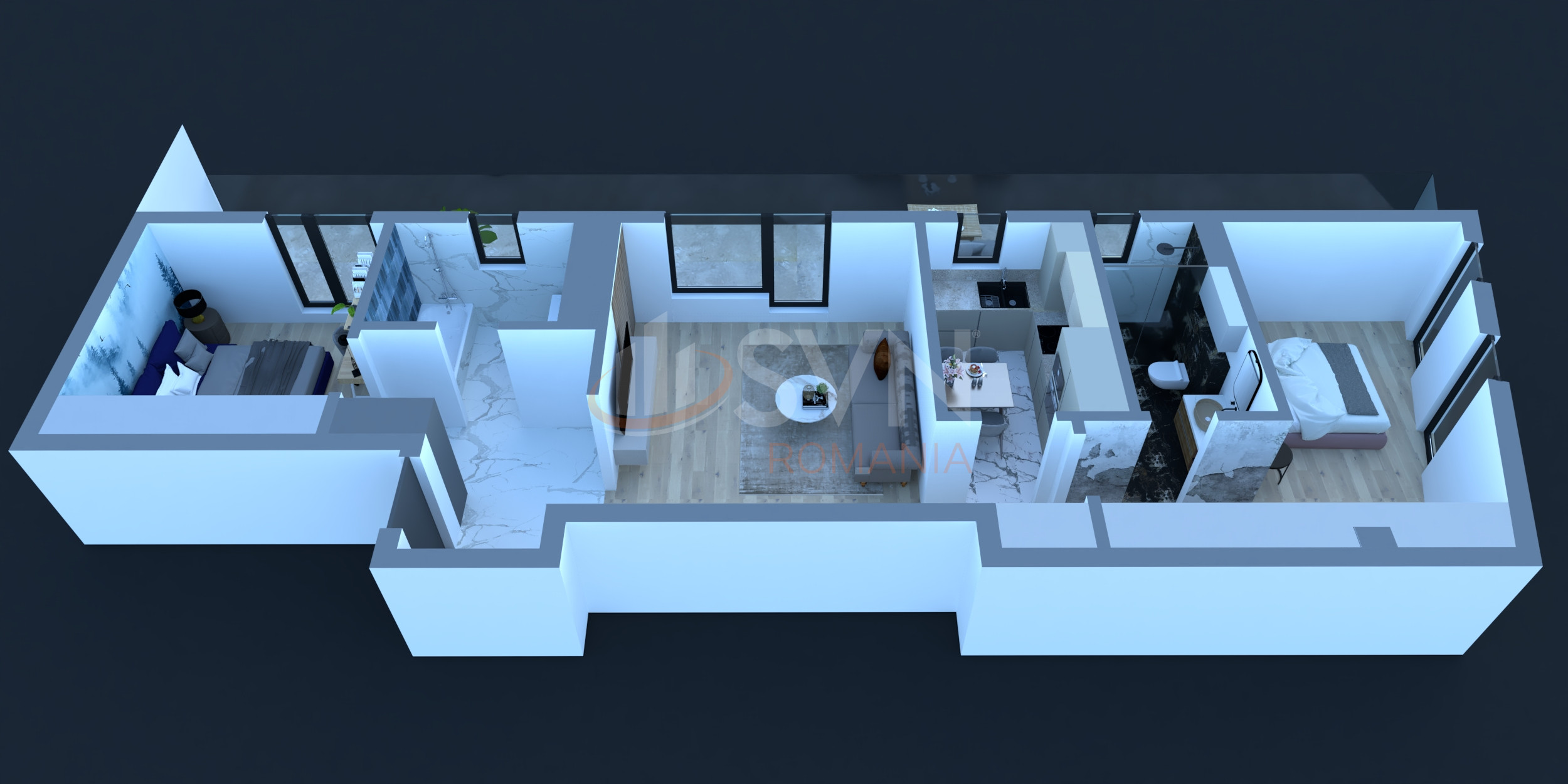 Apartament, 3 camere Bucuresti/Parcul Carol