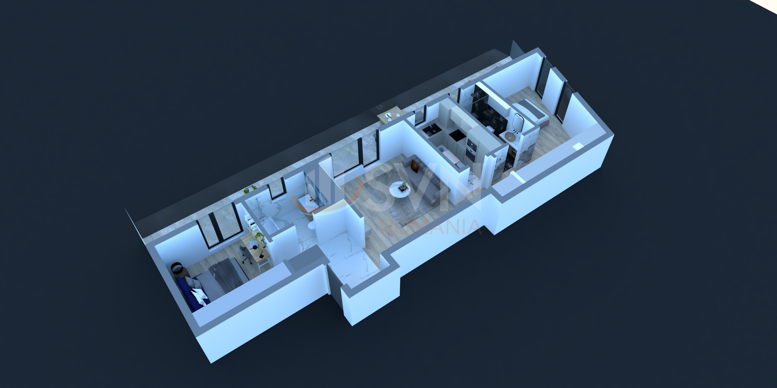 Apartament, 3 camere Bucuresti/Parcul Carol