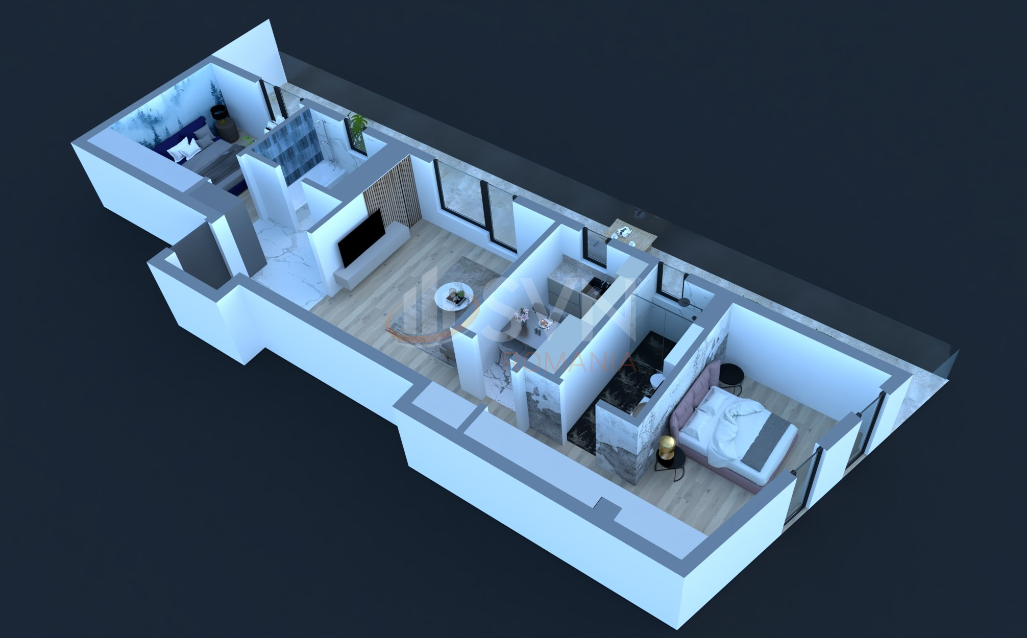 Apartament, 3 camere Bucuresti/Parcul Carol