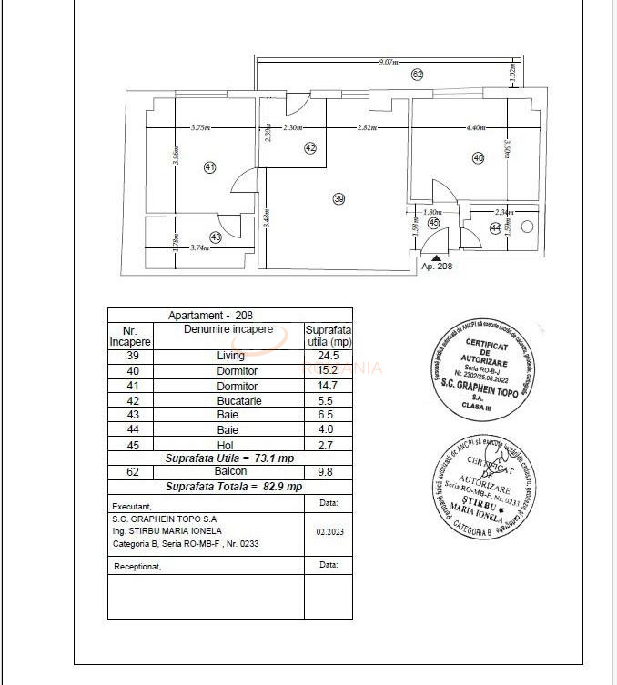 Apartament, 3 camere Bucuresti/Pipera