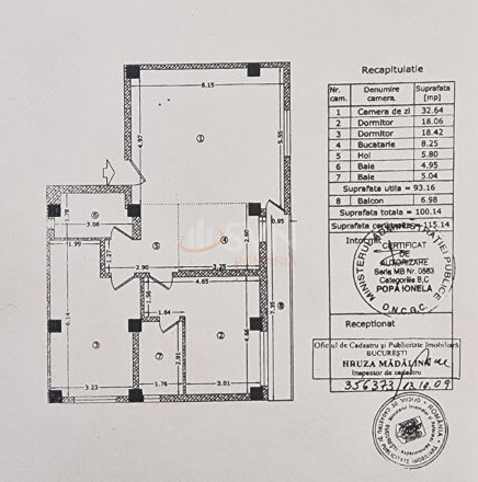 Apartament, 3 camere Bucuresti/Stefan Cel Mare