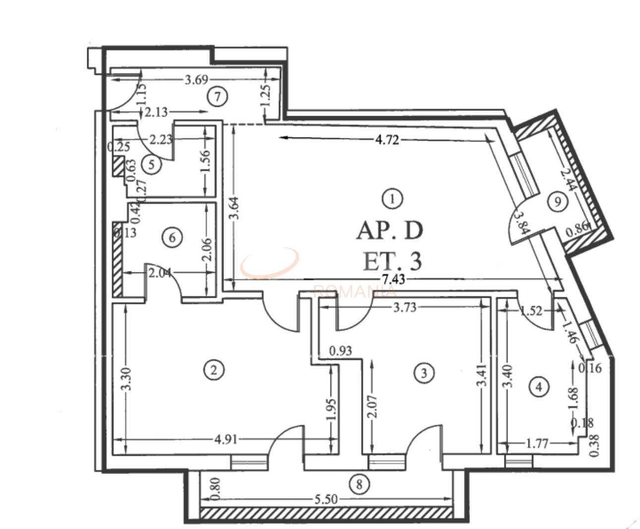 Apartament, 3 camere Bucuresti/Herastrau