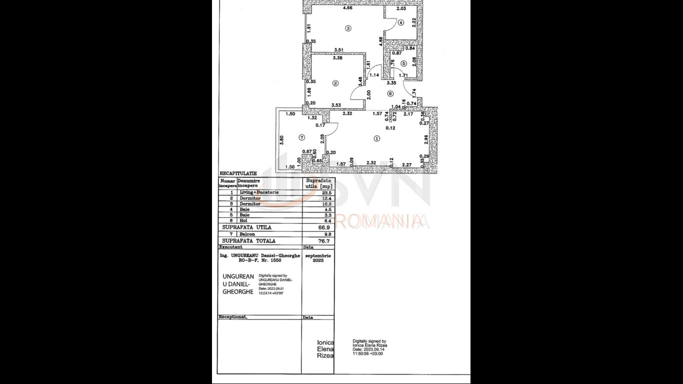 Apartament, 3 camere Bucuresti/Pipera