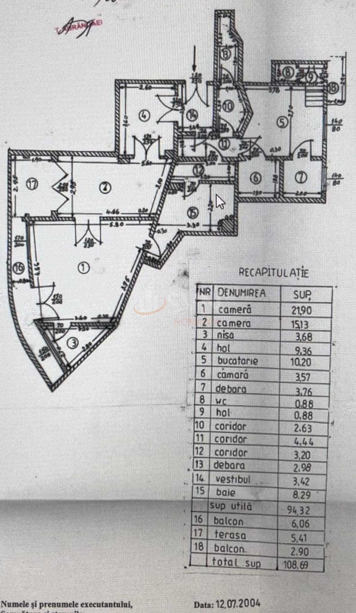 Apartament, 3 camere Bucuresti/Calea Victoriei