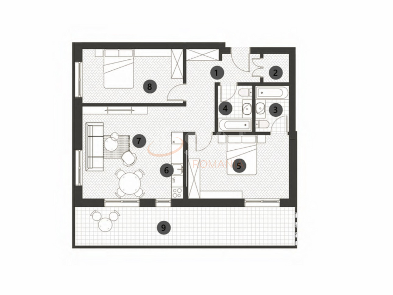 Apartament, 3 camere Bucuresti/Floreasca