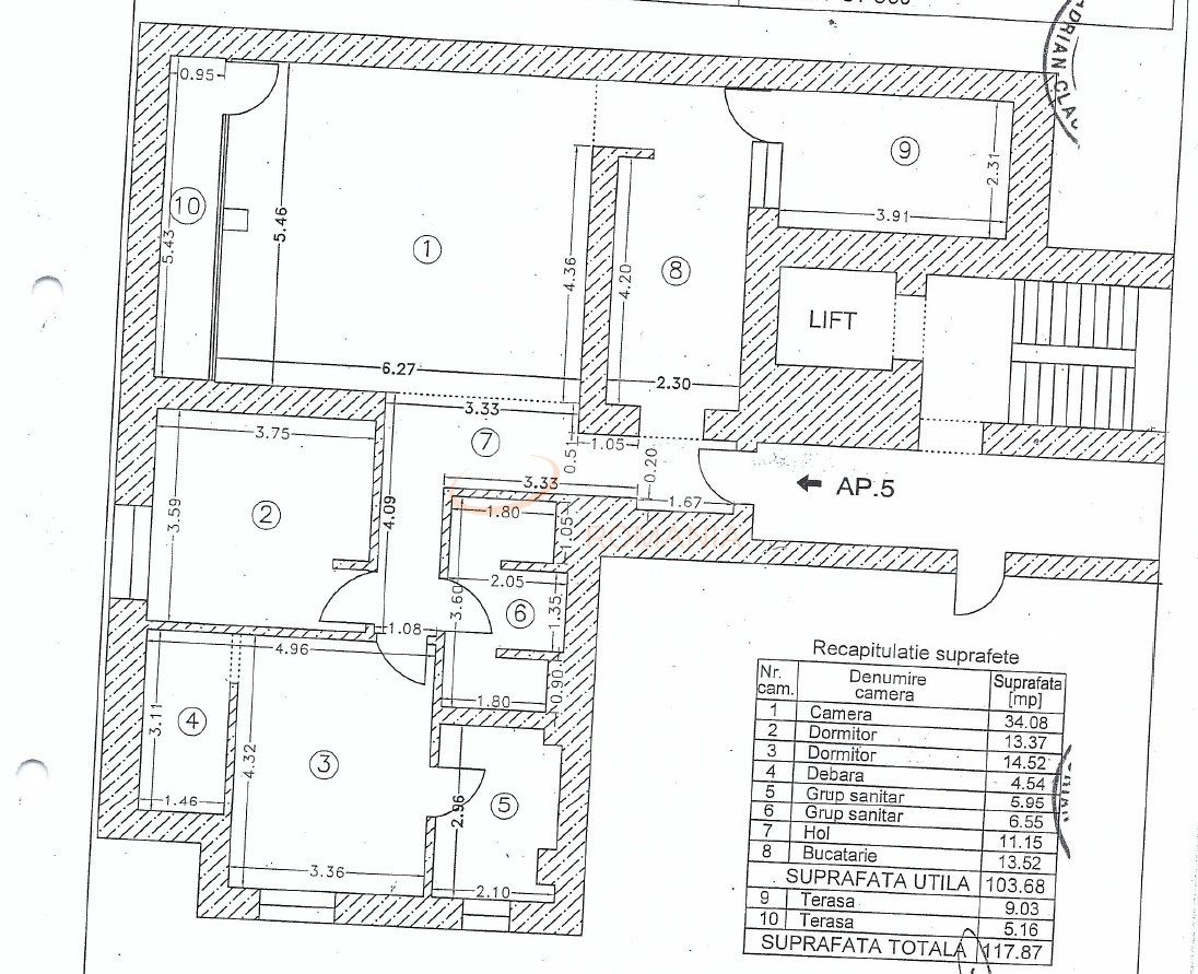 Apartament, 3 camere Bucuresti/Floreasca