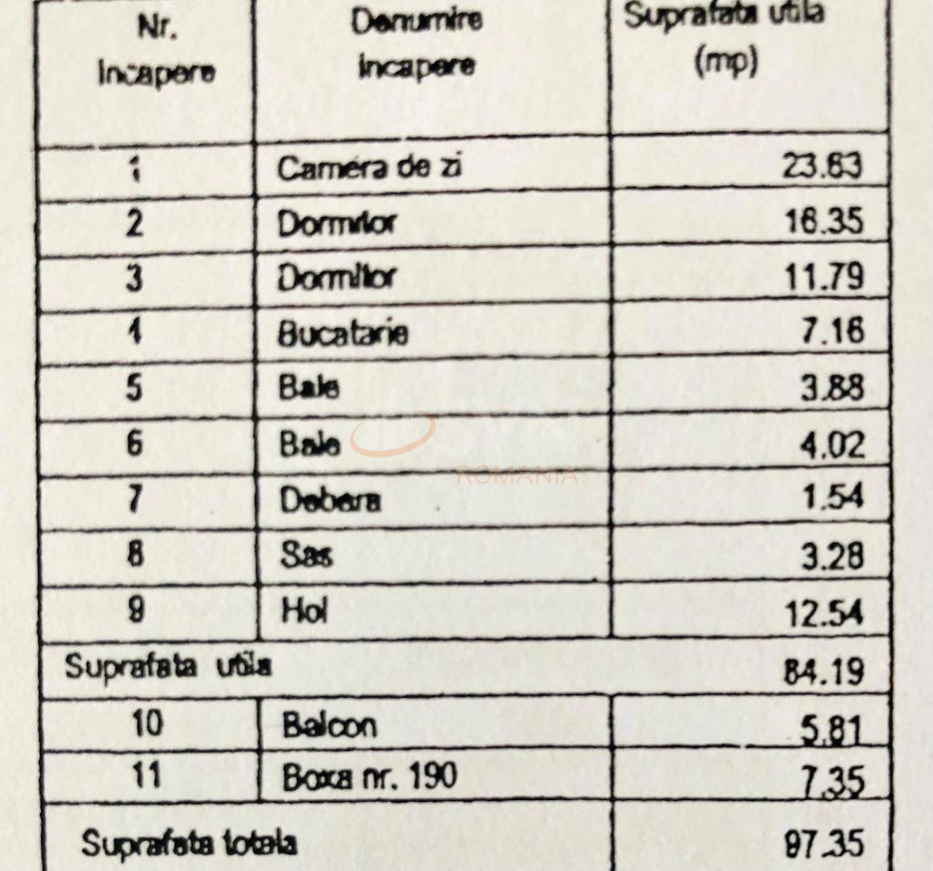 Apartament, 3 camere Bucuresti/Barbu Vacarescu