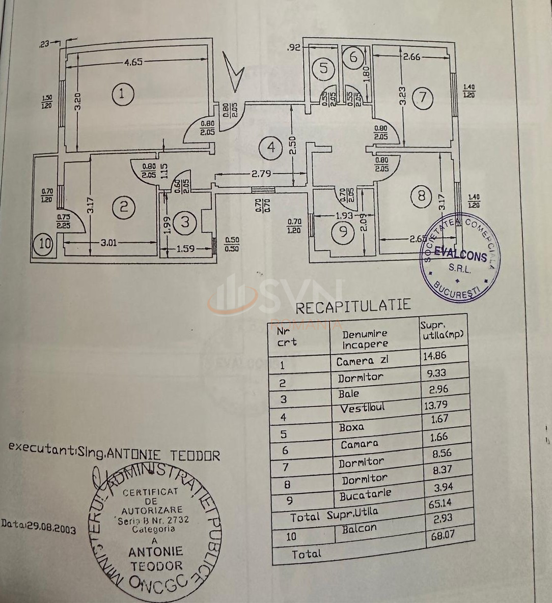 Apartament, 3 camere Bucuresti/Lacul Tei