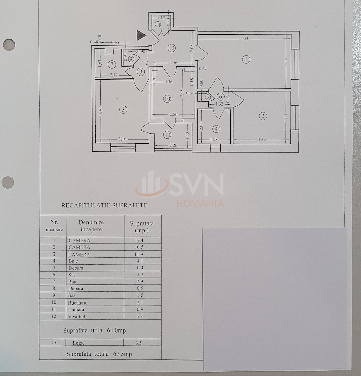 Apartament, 3 camere Bucuresti/Mihai Bravu (s3)