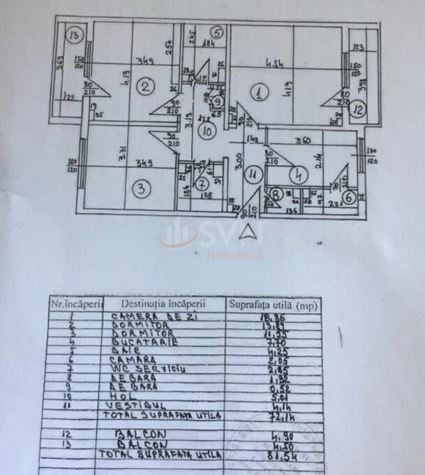 Apartament, 3 camere Bucuresti/Decebal