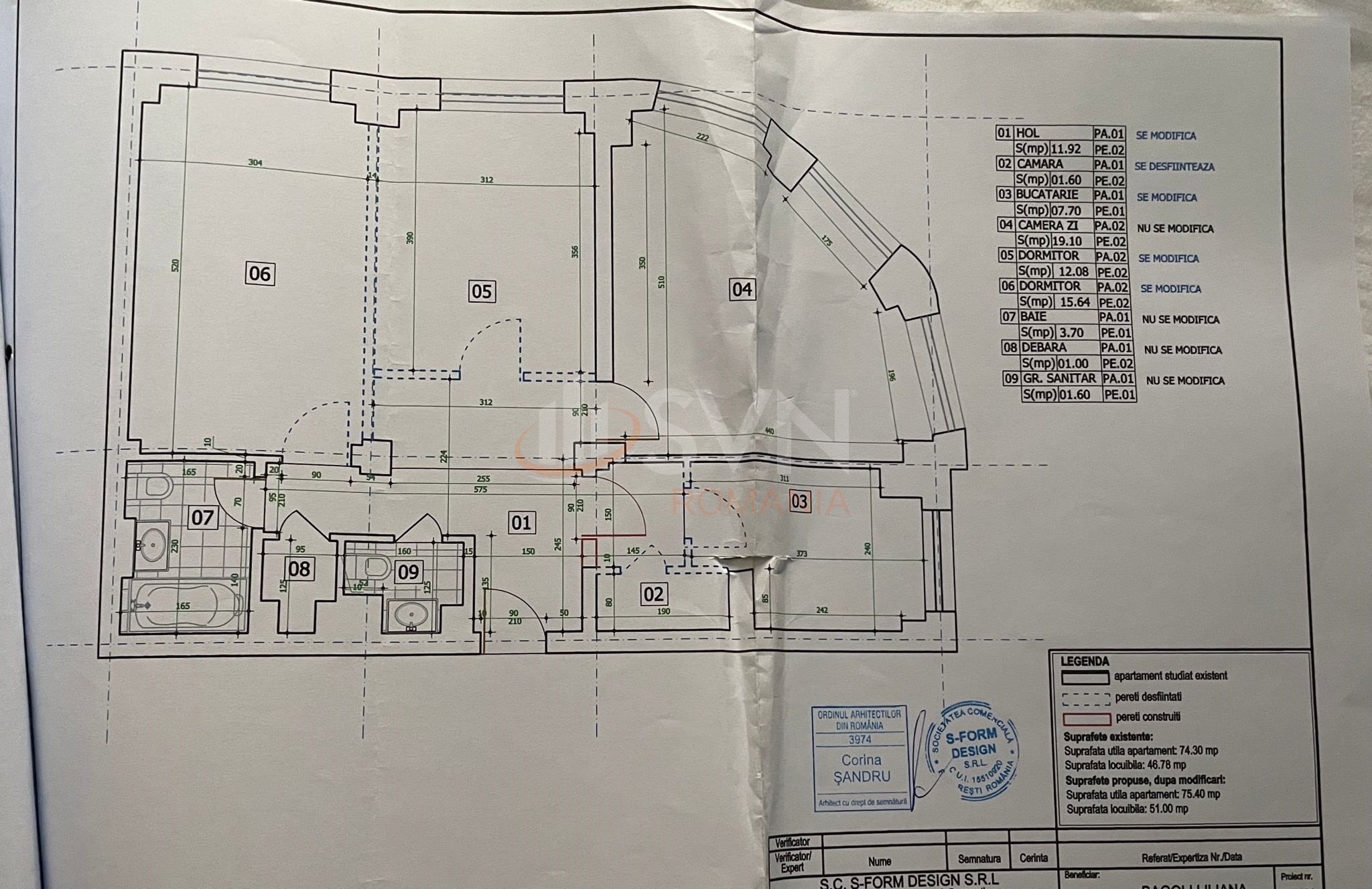 Apartament, 3 camere Bucuresti/Decebal
