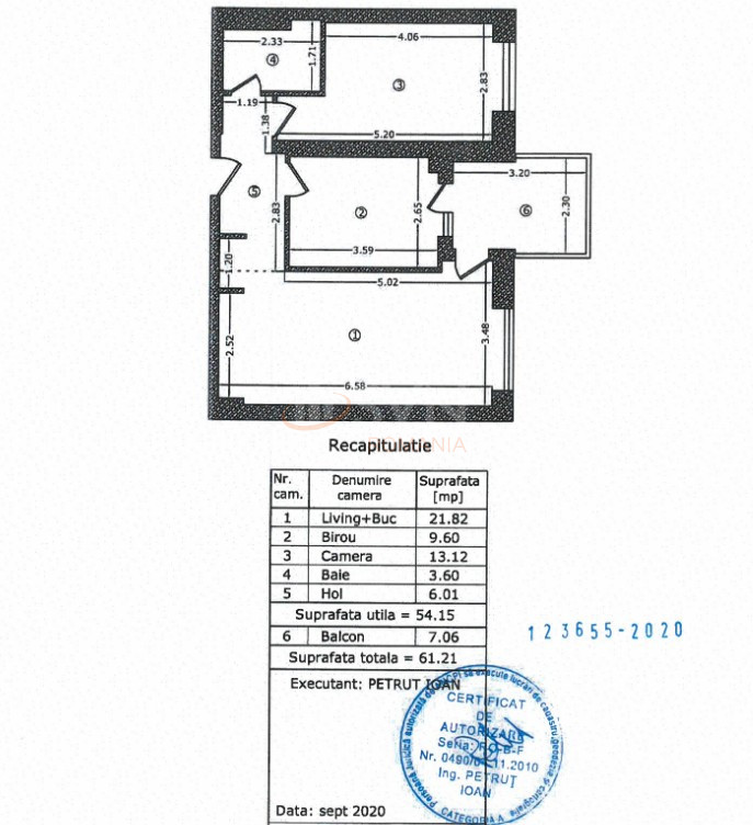 Apartament, 3 camere Bucuresti/Piata Presei Libere