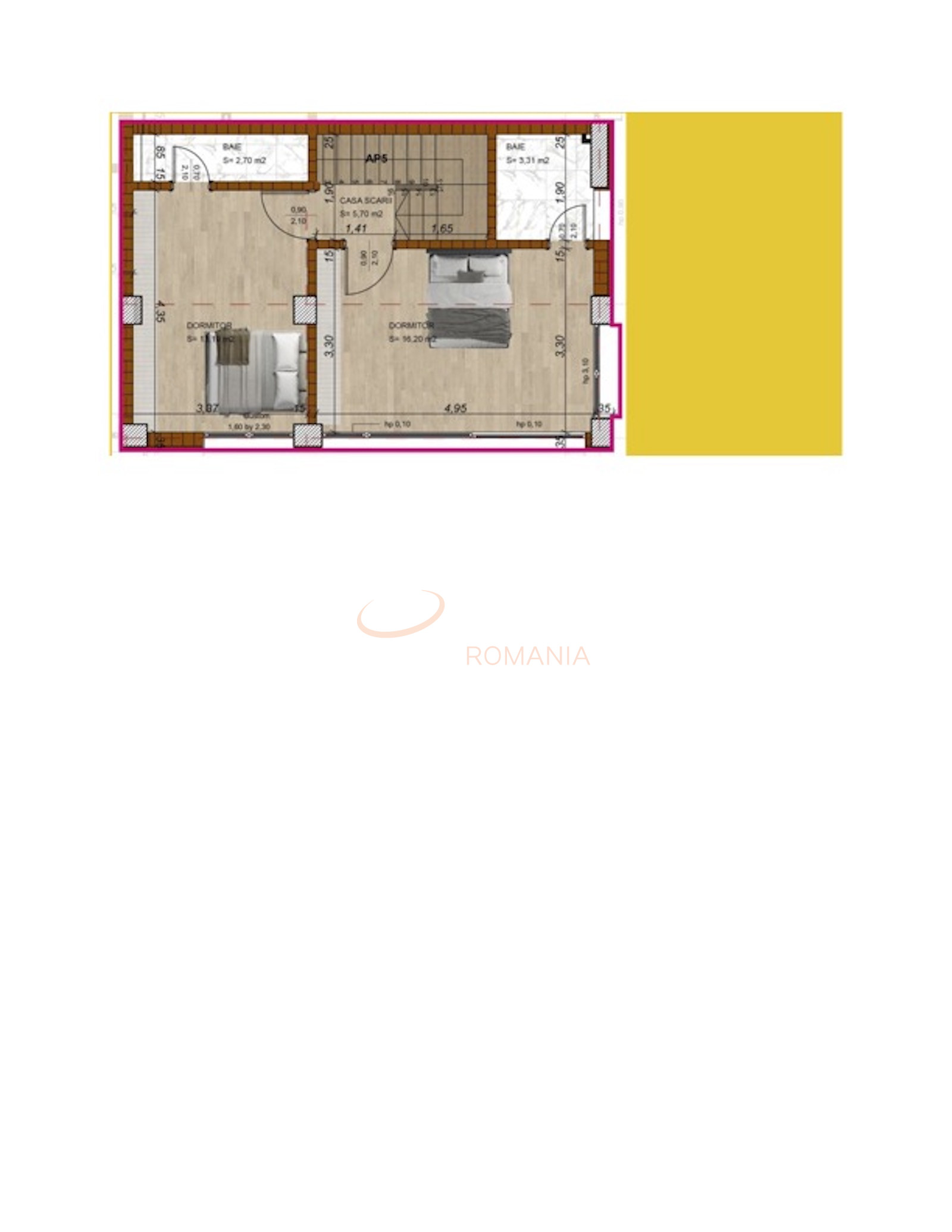 Apartament, 3 camere Bucuresti/Domenii