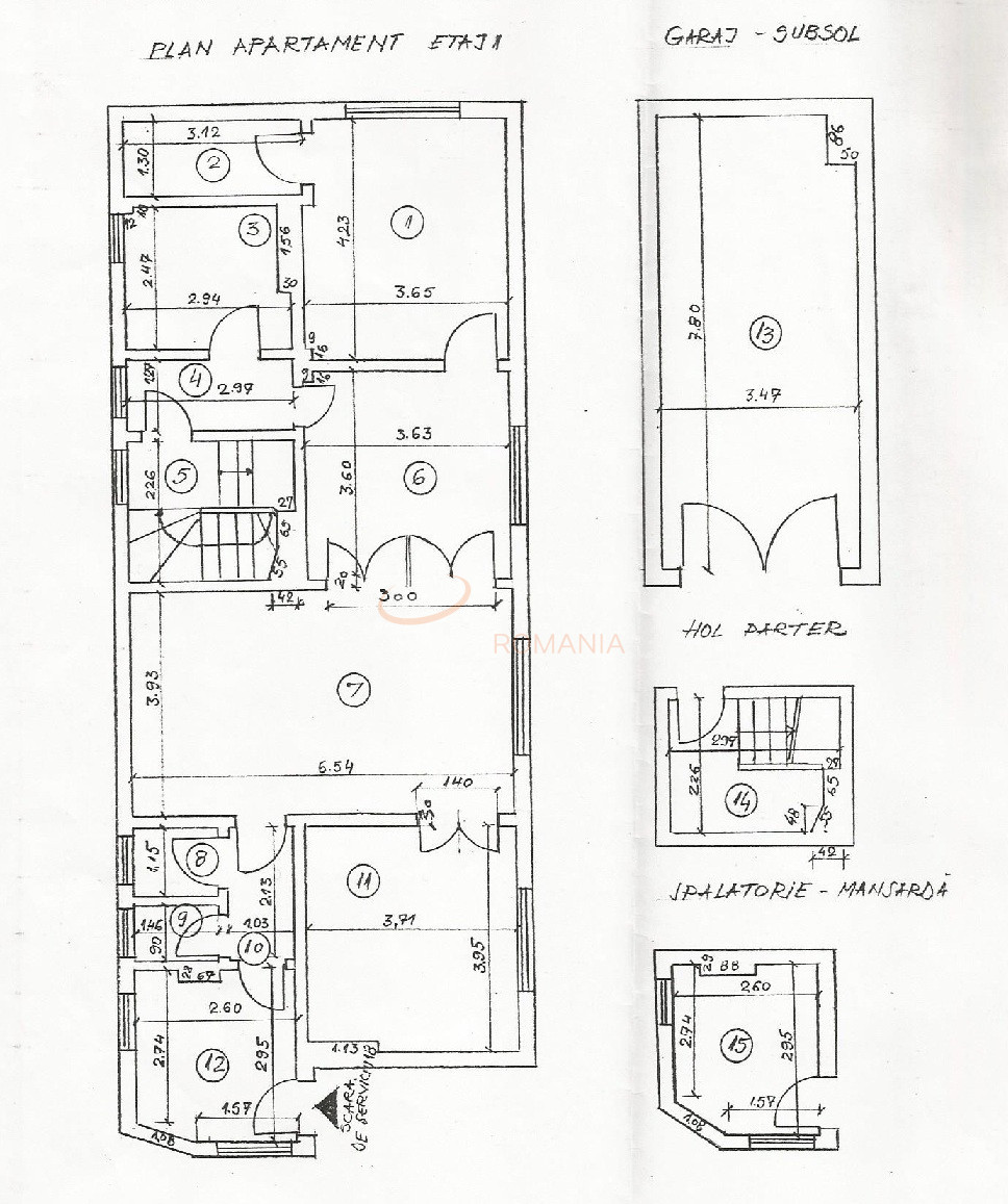Apartament, 3 camere Bucuresti/Dorobanti