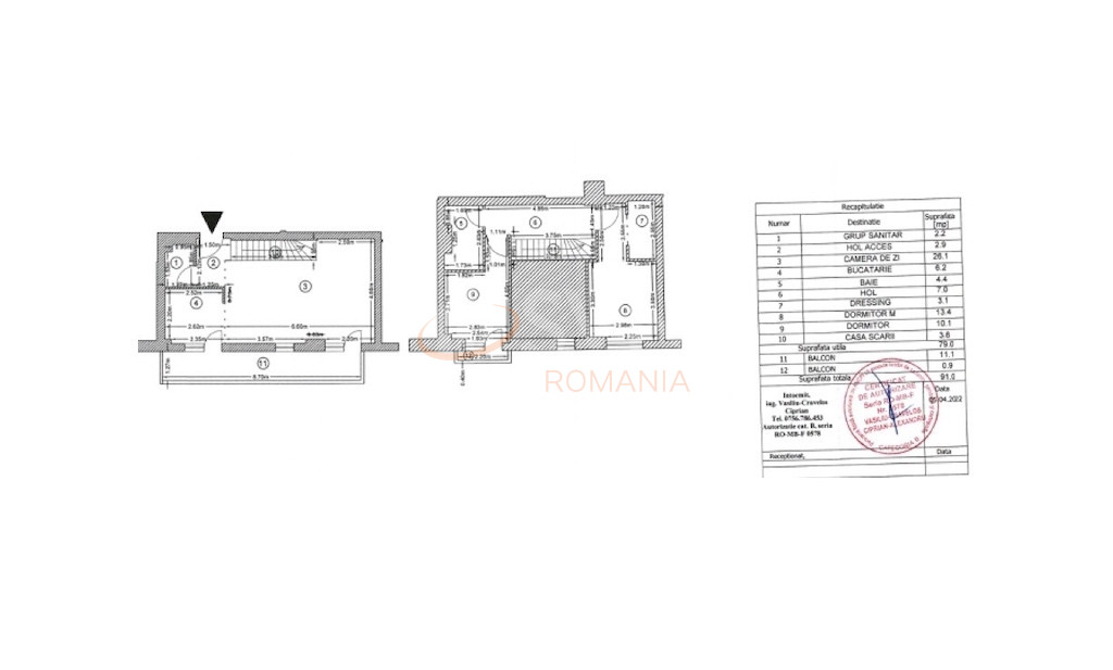 Apartament, 3 camere Bucuresti/Barbu Vacarescu