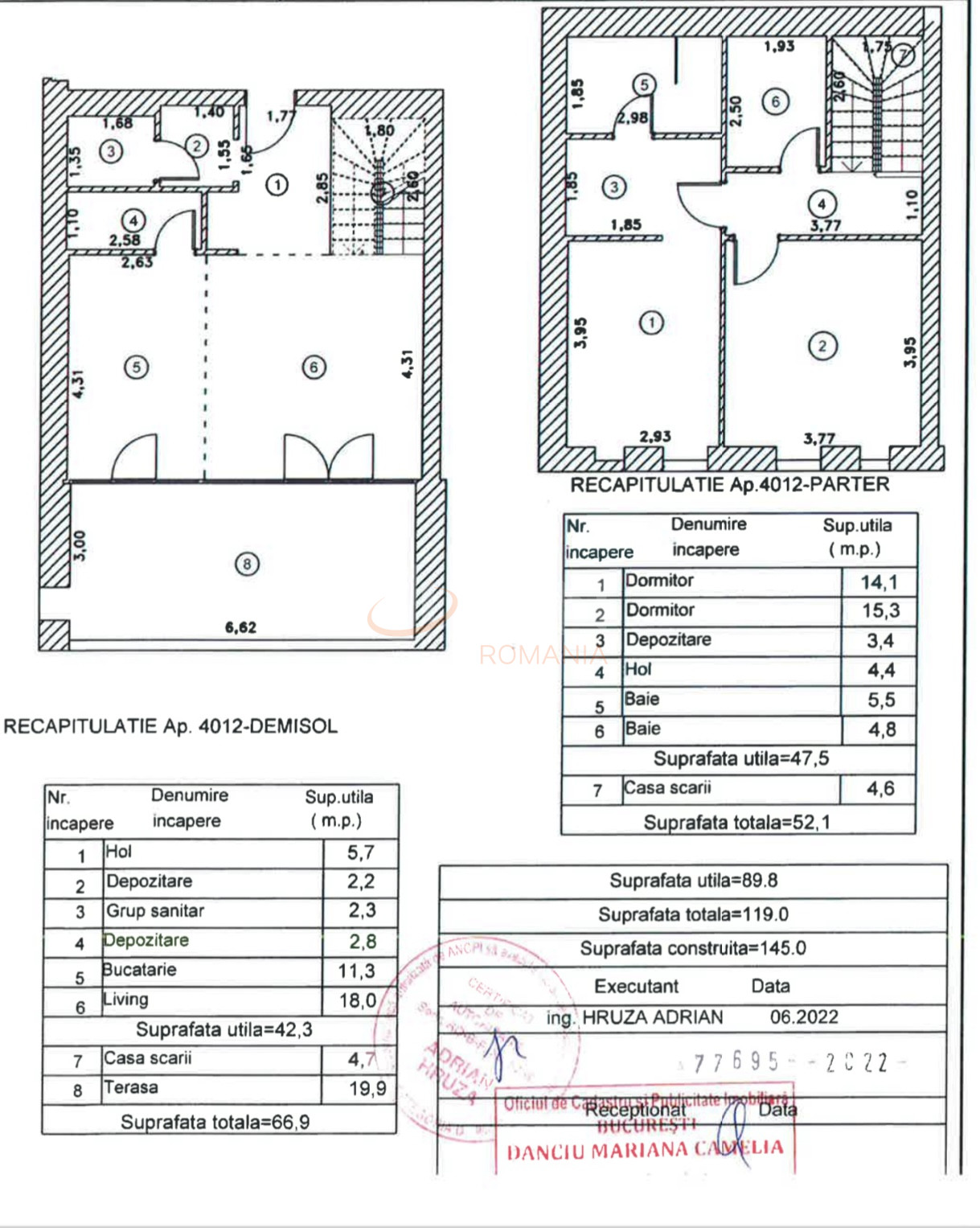 Apartament, 3 camere Bucuresti/Herastrau