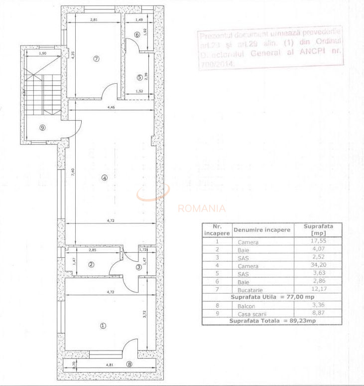 Apartament, 3 camere Bucuresti/Dorobanti