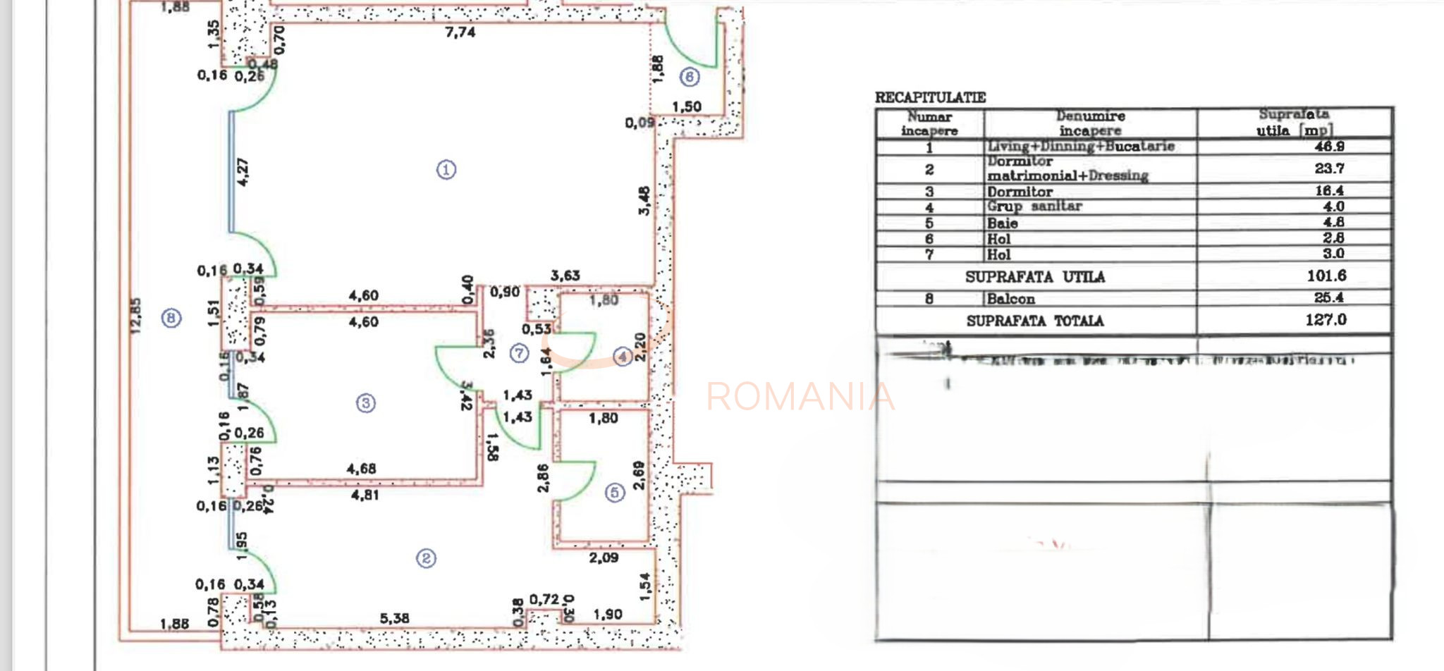 Apartament, 3 camere Bucuresti/Iancu Nicolae