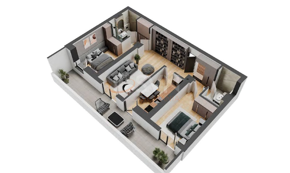 Apartament, 3 camere Bucuresti/Pipera