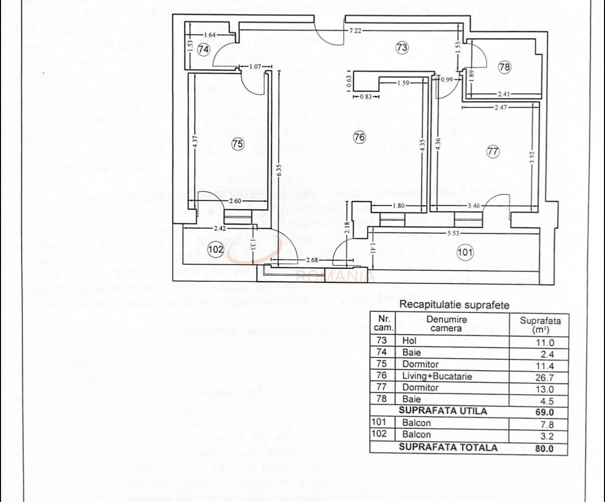 Apartament, 3 camere Bucuresti/Doamna Ghica