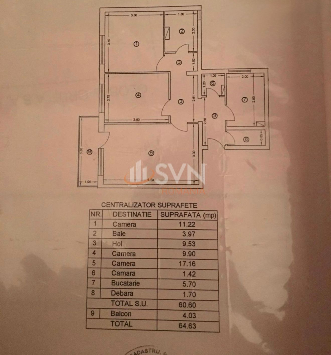 Apartament, 3 camere Bucuresti/Tineretului