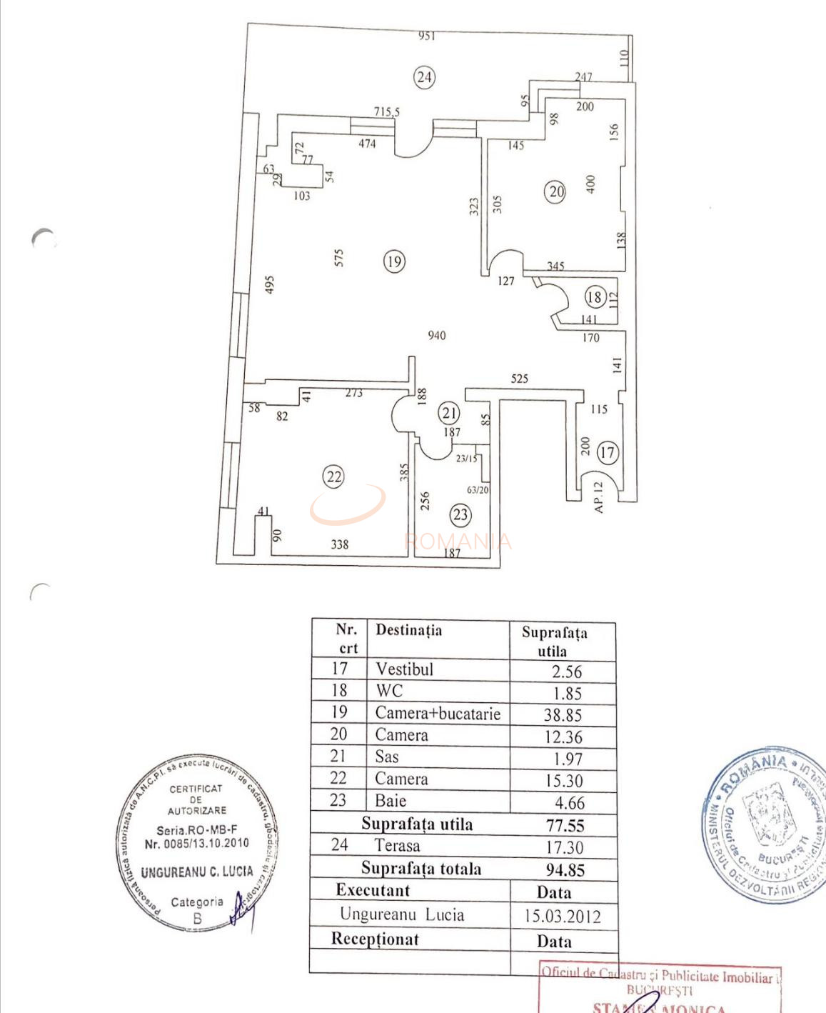 Apartament, 3 camere Bucuresti/Herastrau