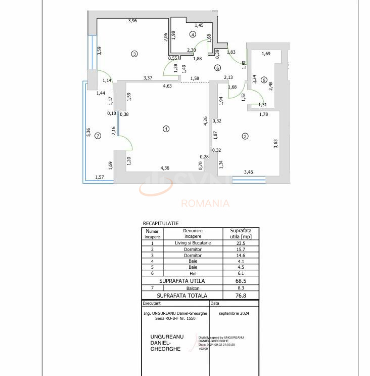 Apartament, 3 camere Ilfov/Voluntari