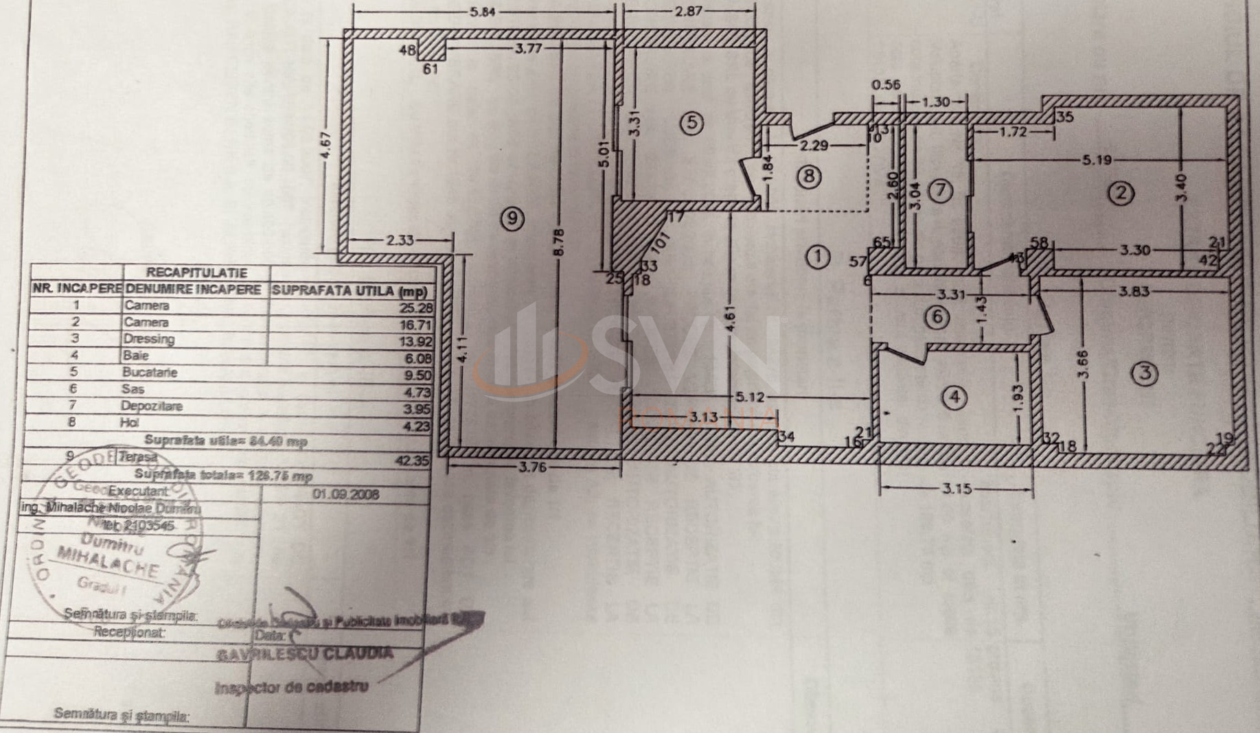 Apartament, 3 camere Ilfov/Centru