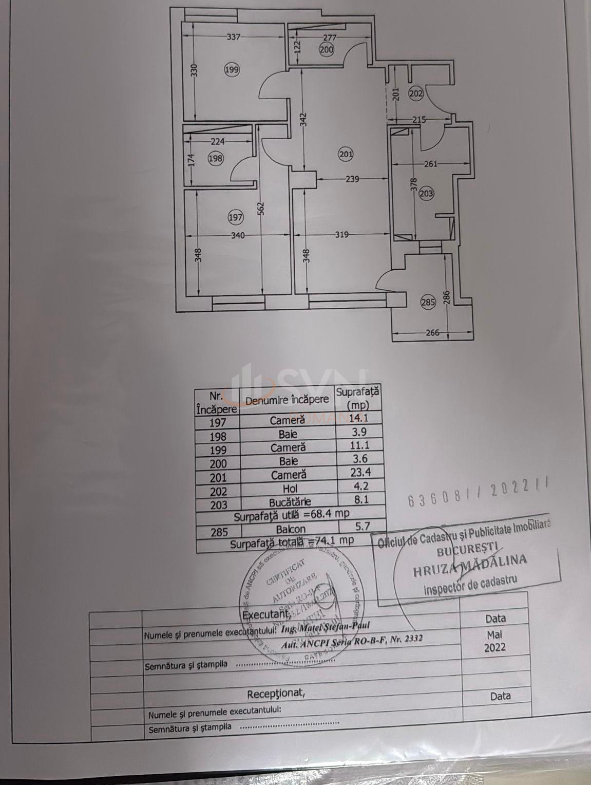 Apartament, 3 camere Bucuresti/Pipera
