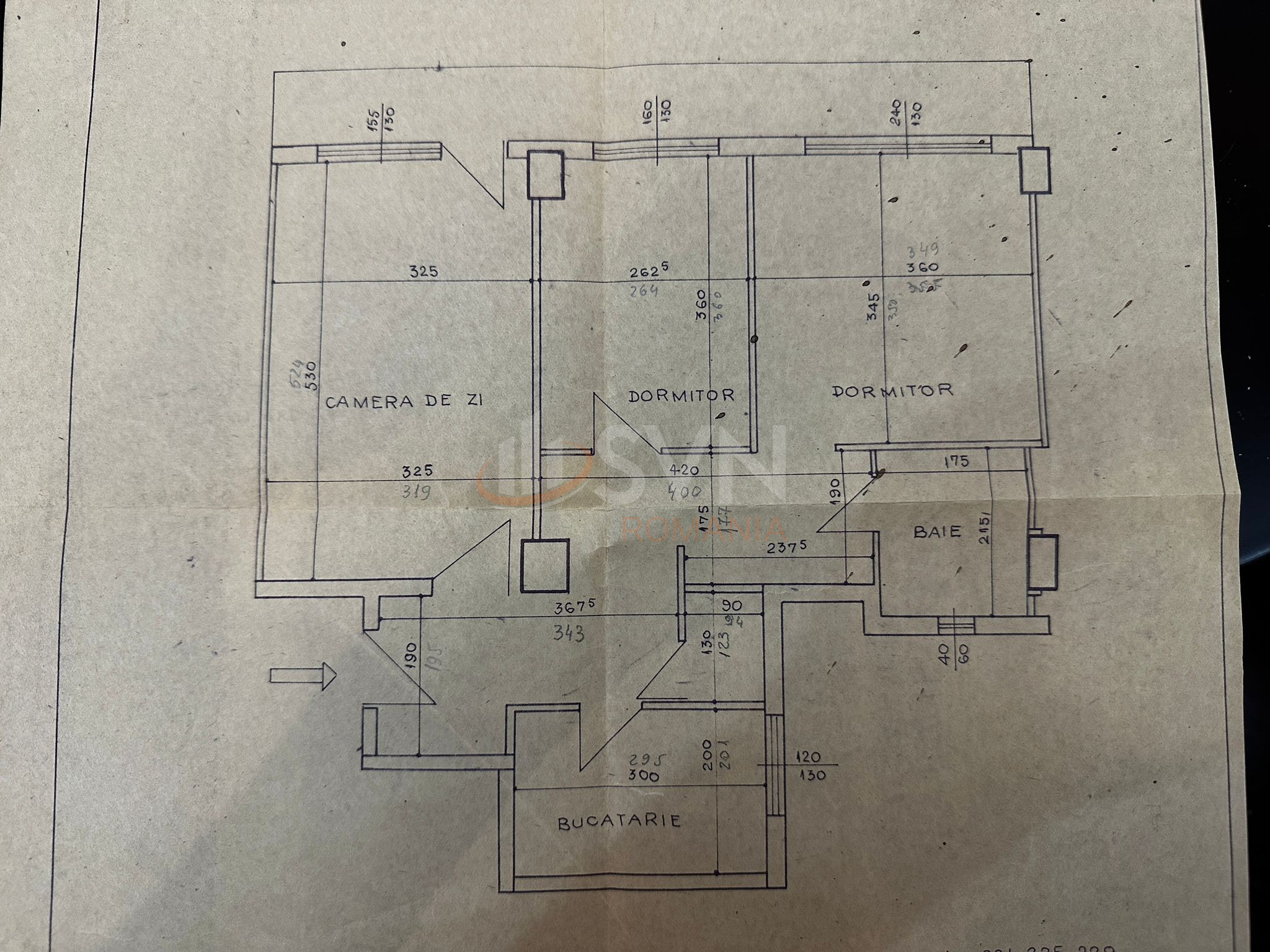 Apartament, 3 camere Bucuresti/Bucur Obor