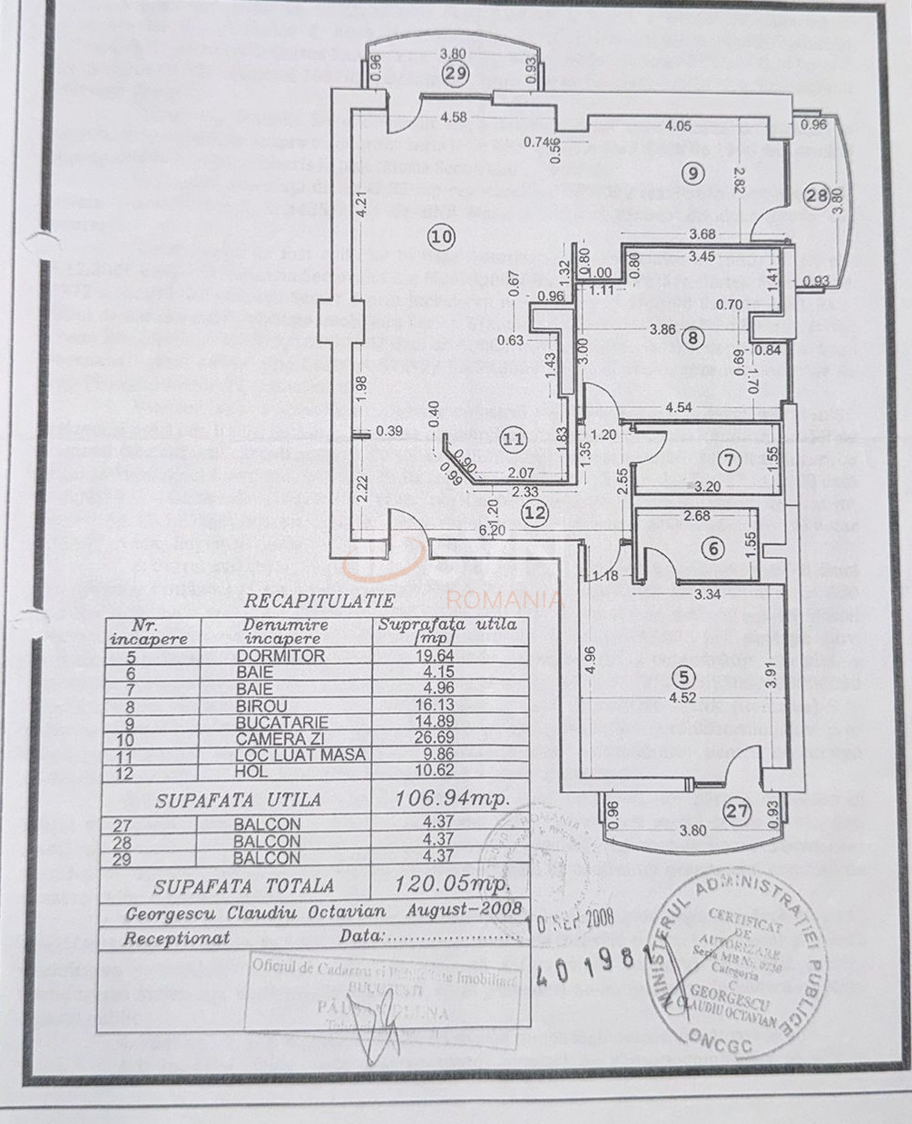 Apartament, 3 camere Ilfov/Pantelimon