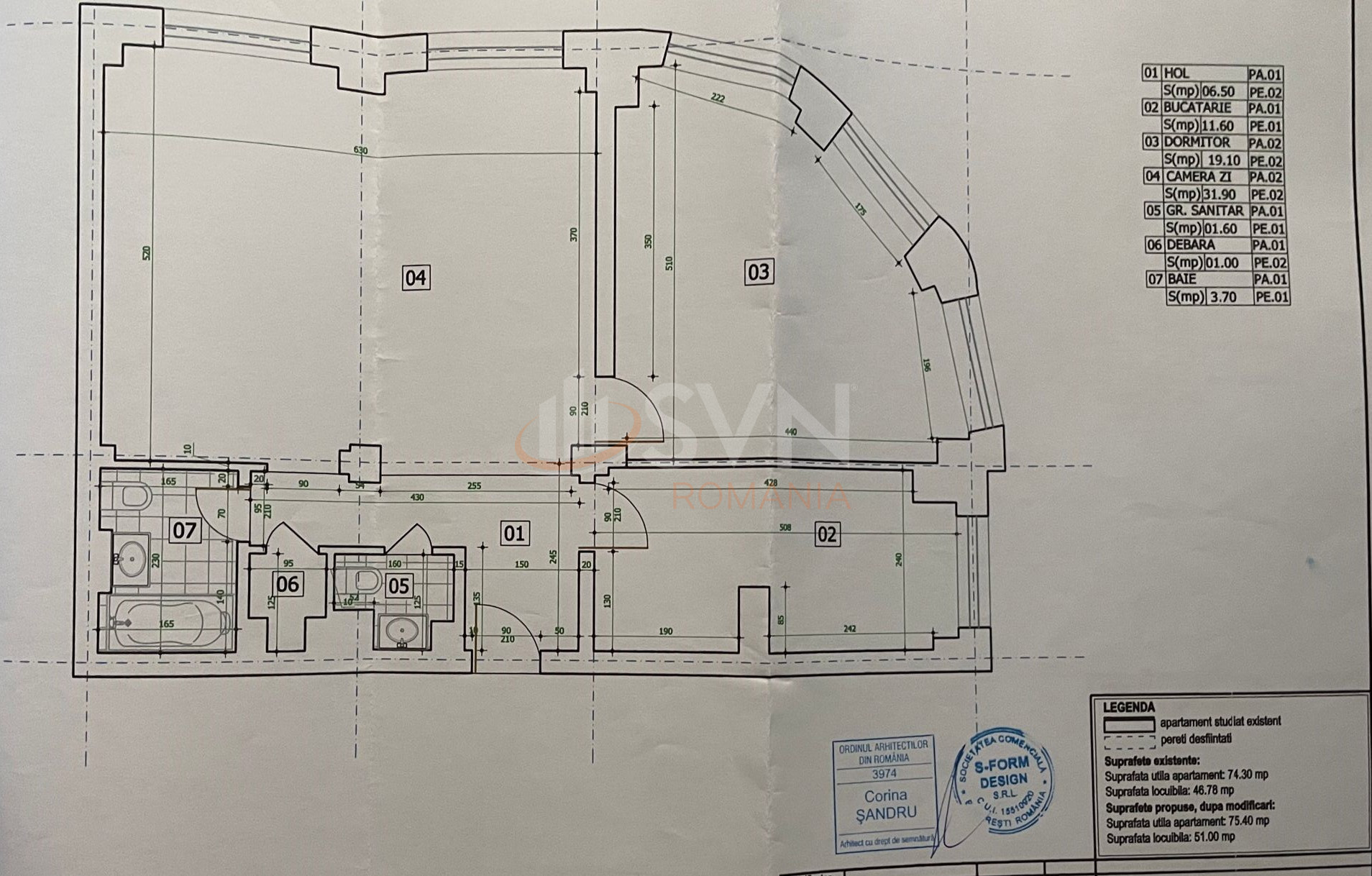 Apartament, 3 camere Bucuresti/Decebal