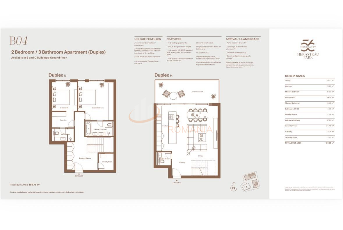 Apartament, 3 camere Bucuresti/Herastrau