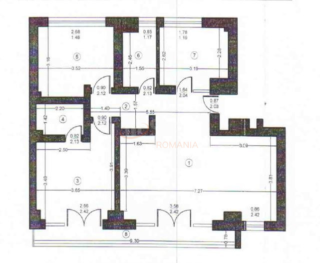 Apartament, 3 camere Bucuresti/Victoriei