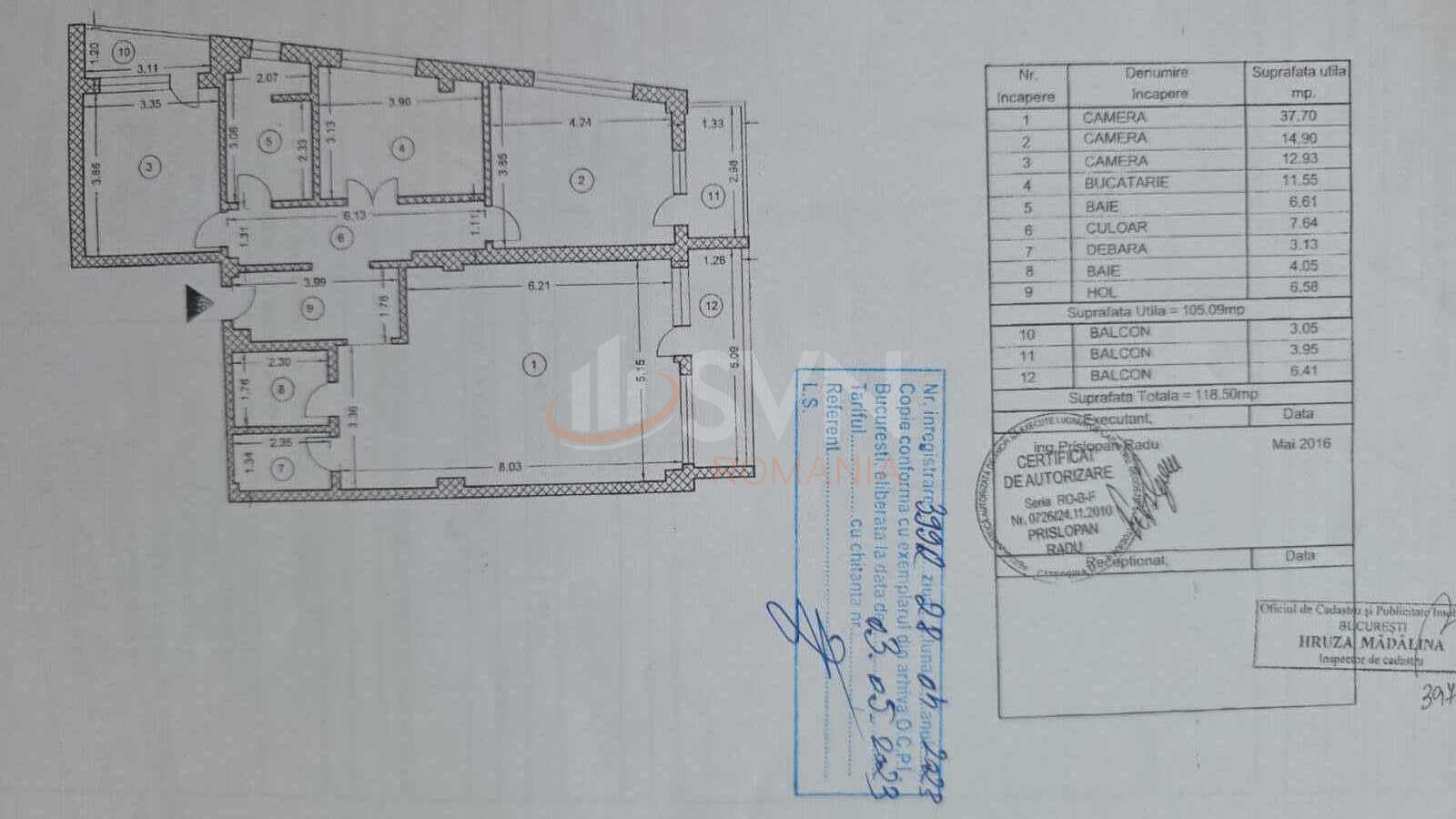 Apartament, 3 camere Bucuresti/Timpuri Noi