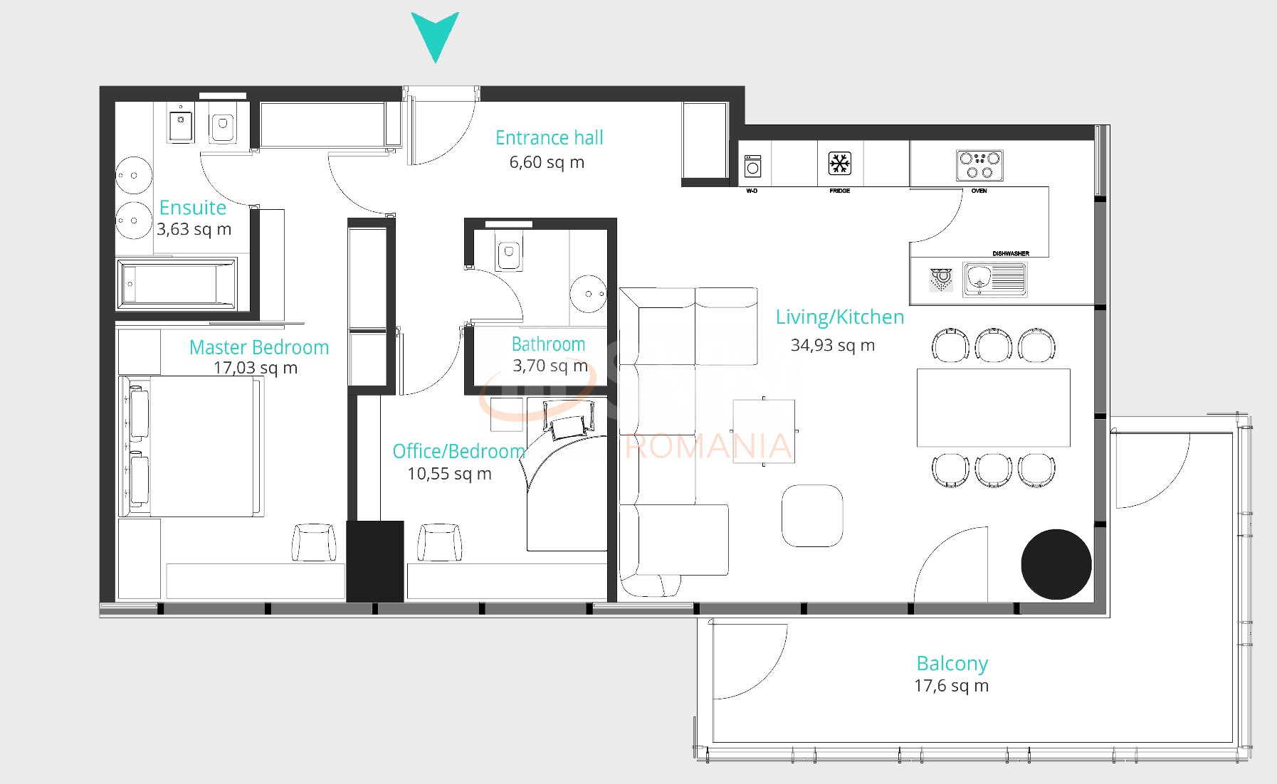 Apartament, 3 camere Bucuresti/Floreasca