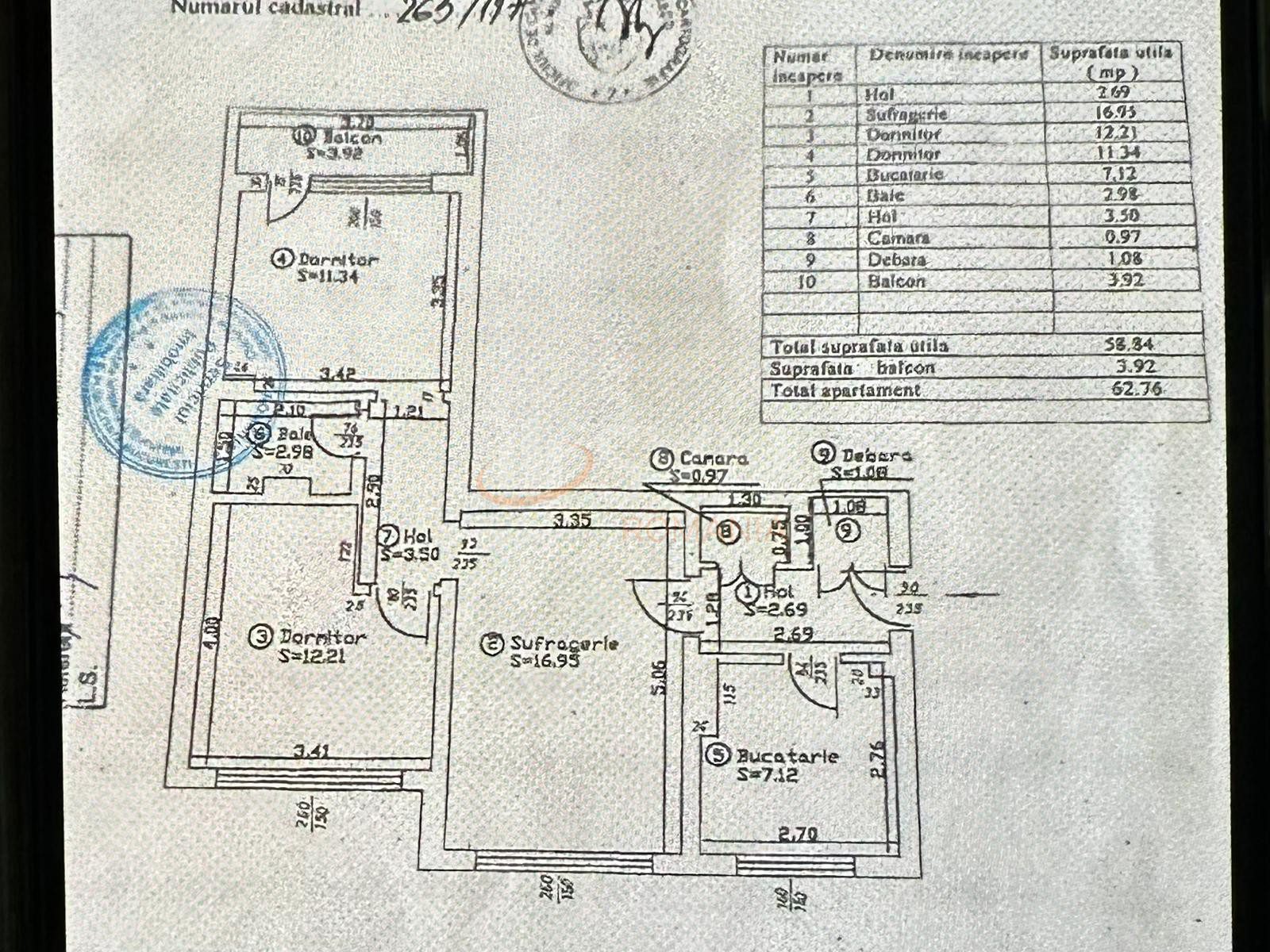 Apartament, 3 camere Bucuresti/Bucur Obor