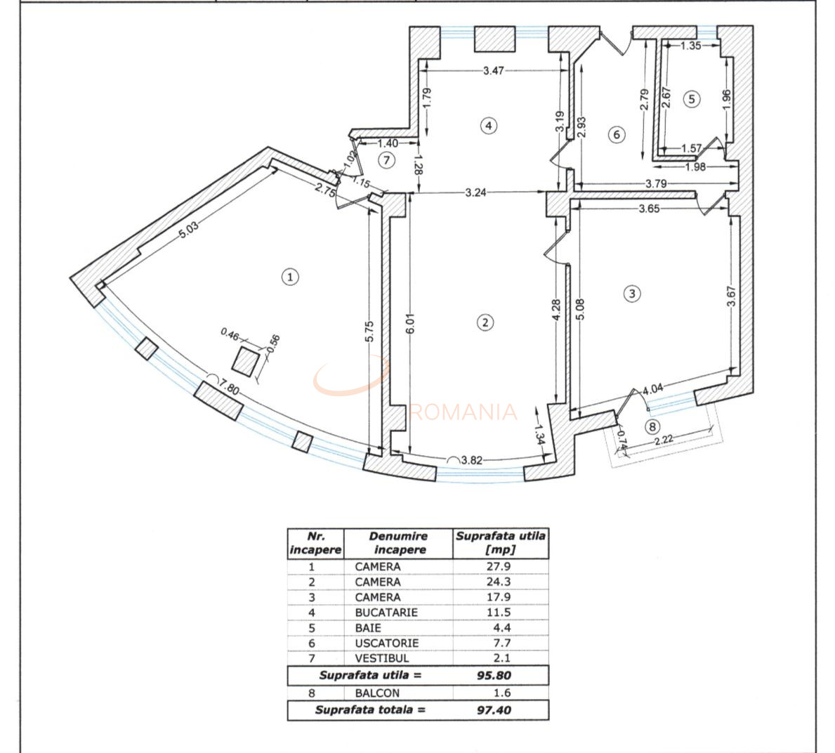 Apartament, 3 camere Bucuresti/Cismigiu