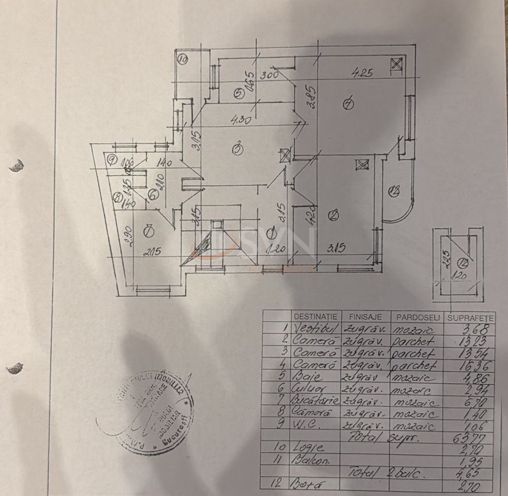 Apartament, 3 camere Bucuresti/Dorobanti