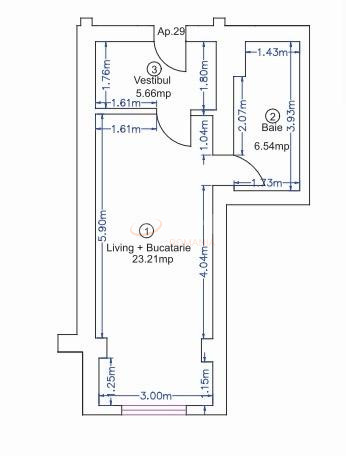 Apartament, 3 camere Bucuresti/Pipera