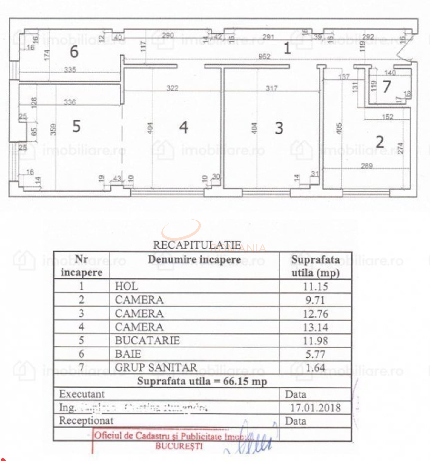 Apartament, 3 camere Bucuresti/Domenii