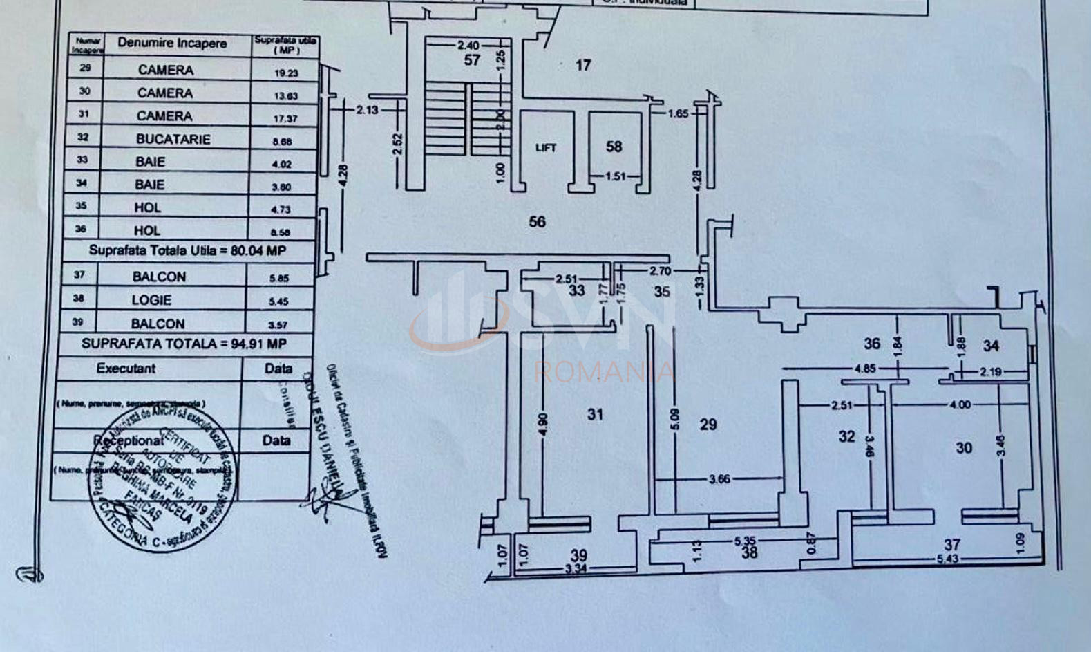 Apartament, 3 camere Bucuresti/Pipera
