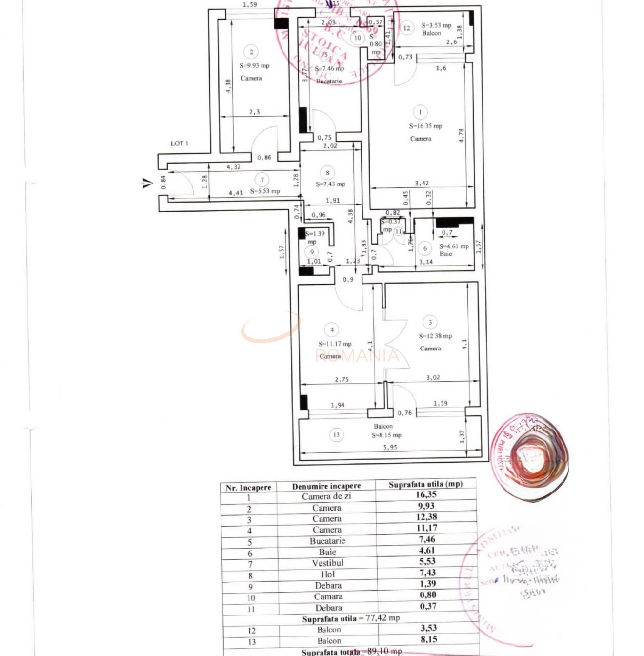Apartament, 3 camere Bucuresti/Dorobanti